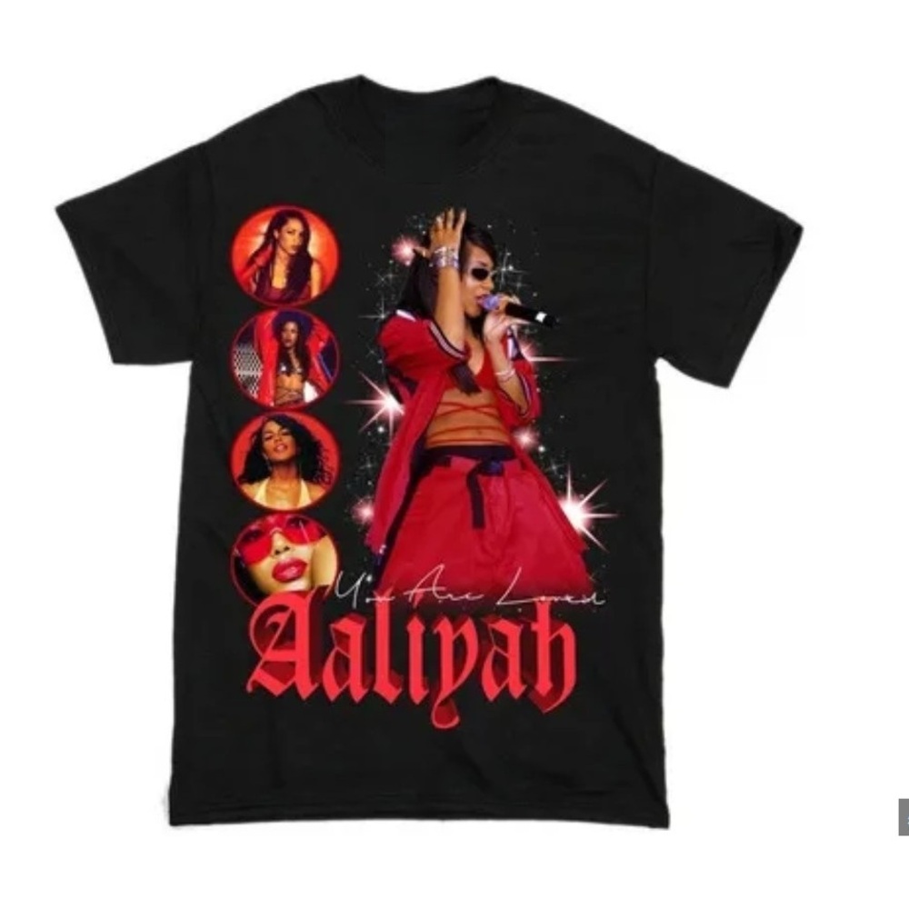 Black Aaliyah Unisex Tee